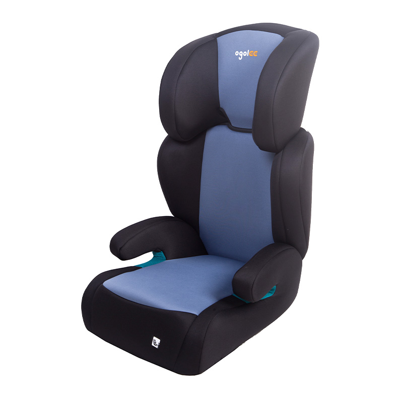 OG301BL Çin Fabrikası ECE R129 100-150cm 6-12 yaşında çocuk için I-Boyutlu Booster Araba Koltuğu