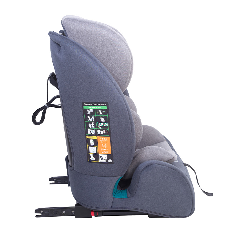 OG302A Basit Kurulum Premium Kalite 76-150cm Isofix ve Üst Tether ile Çocuk Otomobil Koltuğu