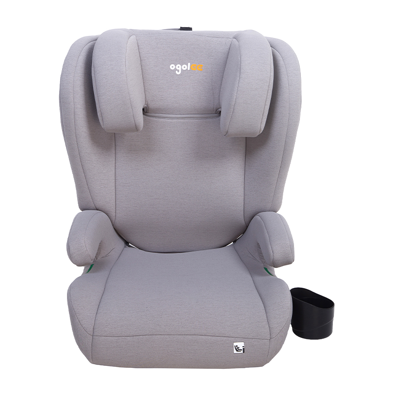 OG303B ISIZE 100-150cm ECE R129 Bardak Kollu Çocuk Bulucu Koltuk Arabası Grubu 2 3 Araba Koltuğu Bebek Güvenliği Bebek Güçlendirici Araba Koltuğu Toddler için