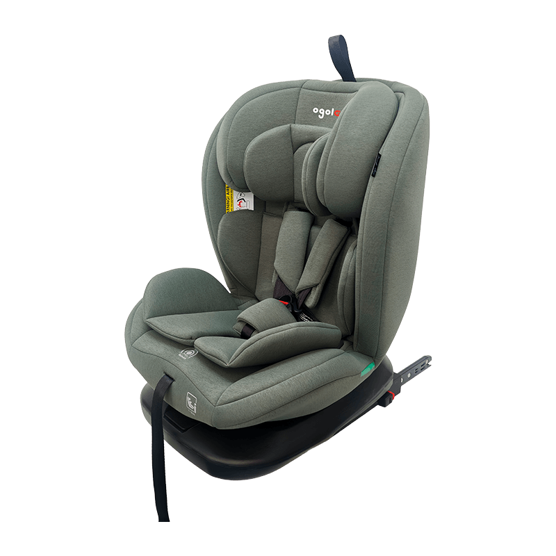 OG801A ECE R129 ISIZE Bebek Otomobil Koltuğu 40-150cm ISOFIX Çocuk Güvenlik Koltukları 360 Derece Çocuklar için Büyük Tasikat Döndür