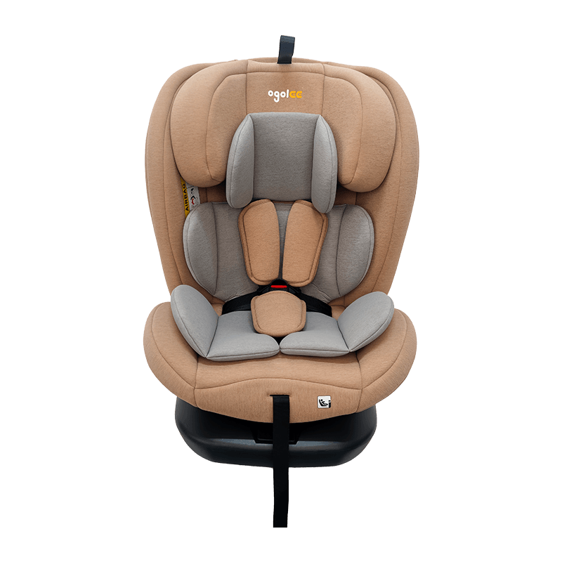 OG801A ECE R129 ISIZE Bebek Otomobil Koltuğu 40-150cm ISOFIX Çocuk Güvenlik Koltukları 360 Derece Çocuklar için Büyük Tasikat Döndür