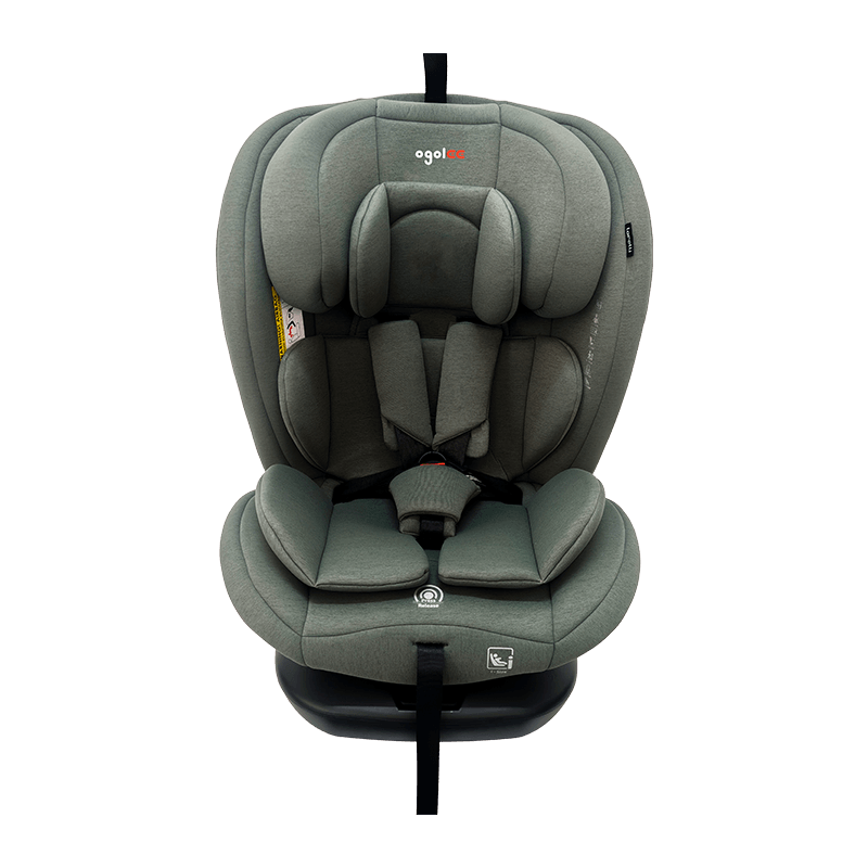 OG801A ECE R129 ISIZE Bebek Otomobil Koltuğu 40-150cm ISOFIX Çocuk Güvenlik Koltukları 360 Derece Çocuklar için Büyük Tasikat Döndür